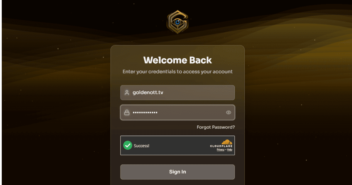 GoldenOTT IPTV blog and streaming guides background